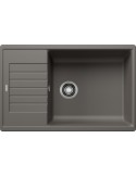 Blanco ZIA XL 6 S Lavello 50x19 cm 1 Vasca Rettangolare con Gocciolatoio Silgranit Grigio