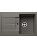 Blanco METRA 45 S Lavello 50 cm 1 Vasca con Gocciolatoio Silgranit Grigio