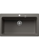 Blanco NAYA XL 9 Lavello 51 cm 1 Vasca Silgranit Grigio