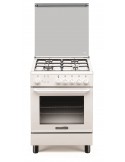 La Germania S640 21 W Cucina Gas 4 Fornelli 1 Elettrico/Gas da 60 cm Bianco