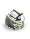 Polti VI50.20 Ferro da Stiro 2400 W Piastra in Alluminio Verde, Bianco