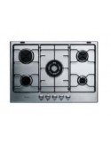 Whirlpool AKT707-IX Piano Cottura Gas 5 Fornelli 73 cm Acciaio inox