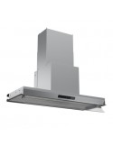 SILVERLINE 3129.7.733.05 Cappa aspirante a parete 75 cm Classe A Acciaio inox