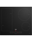 Beko HII64203FMT Piano Cottura a induzione 4 Fornelli 59 cm Nero