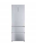 Haier HTR5720ENMG Frigorifero Combinato 483 L No Frost Classe E Argento