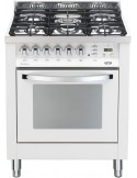 Lofra P76GVT/C Cucina Gas 5 Fornelli con forno Electric,Natural gas da 70 cm Bianco