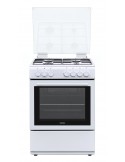 Delonghi DL664EW Cucina Gas 4 Fornelli con forno Elettrico da 60 cm Bianco