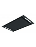 Faber HEAVEN 2.0 BK M FLAT A90/2 Cappa Integrato a soffitto 45 cm Classe A+ Nero
