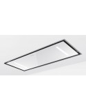 Faber HEAVEN DUAL LIGHT A120 G/WH FLAT Cappa Integrato a soffitto 120 cm Classe A+ Acciaio inox