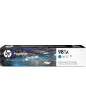 Hp 981A Cartuccia Ciano Originale 6000 pagine - J3M68A
