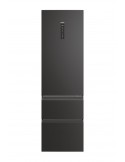 Haier HTW5620DNPT Frigorifero Combinato 414 L No Frost Classe D Nero