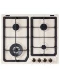 Delonghi AVF 46 PRO Piano Cottura Gas 4 Fornelli 58 cm Avena