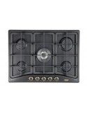 Delonghi ANF 57 PRO Piano Cottura Gas 5 Fornelli 68 cm Antracite