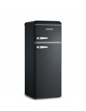 Severin KS9957 Frigorifero Doppia porta 209 L Classe E Nero, Cromo