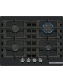 Bosch PNP6B6K40 Piano Cottura Gas 4 Fornelli 60 cm Nero