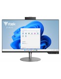 ITEK PC AIO BAREBONE 27" FHD, H610, 2xDDR4, M.2, 2x SSD/HDD 2.5", WiFi, BT, Pop-Up Cam, Spkr, Type-C