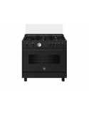 Germania AMN965GTN Cucina Gas 5 Fornelli con forno a gas da 90 cm Nero