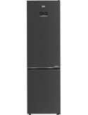 Beko B5RCNE406LXBRW Frigorifero Combinato 355 L No Frost Classe C Nero, Acciaio inox