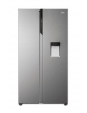 Haier H178W900D659 Frigorifero Side by side 521 L No Frost Classe D Platino, Acciaio inox