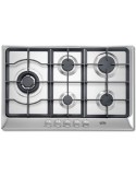Lofra HDS7T0 Piano Cottura Gas 5 Fornelli 75 cm Acciaio inox