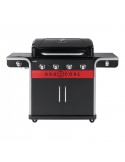 CHAR-BROIL GAS2COAL 2.0 4B Barbecue Carbone + gas naturale con coperchio Ghisa