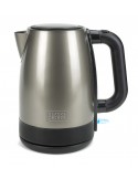BLACK+DECKER BXKE2201E Bollitore Bollitore elettrico 1,7 L 2200 W Nero, Acciaio inox