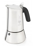 Bialetti MOKVENIND4 Caffettiera New Venus 4 tazze Argento