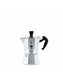 Bialetti MOKAEXP2 Caffettiera Moka express 2 tazze Alluminio, Nero