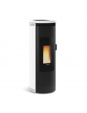 EXTRAFLAME 1283501 Stufa Nero, Bianco