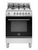 La Germania FTR664EXV24 Cucina gas 4 fornelli con forno elettrico da 60 cm