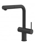 Gessi INEDITO 60572.299 Rubinetto lavello canna girevole ed estraibile  Matte Black