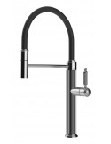 Gessi VENTI20 60634.31 Rubinetto semi pro monocomando girevole con doccetta estraibile mono getto  Chrome