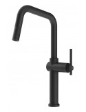 Gessi HABITO 60652.299 Rubinetto monocomando girevole con doccetta estraibile mono getto  Matte Black