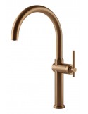 Gessi HABITO 60670.726 Rubinetto monocomando girevole  Warm Bronze Brushed PVD