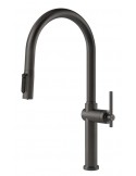 Gessi HABITO 60872.707 Rubinetto lavello estraibile  Black Metal Brushed PVD