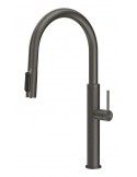 Gessi GESSI 316 60824.707 Rubinetto lavello estraibile  Black Metal Brushed PVD