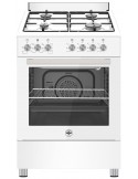 La Germania SE664EB/24 Cucina Gas 4 Fornelli con forno Elettrico da 60 cm Bianco