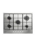 Indesit THP 752 IX/I 1 Piano Cottura Gas 5 Fornelli 73 cm Acciaio inox