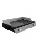 CECOTEC BARBECUE PERFECT ROAST 3000 INOX 3000 W, GRIGLIA E PIASTRA ANDIADERENTE