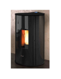 COLA WAVE Vetro LAK4H90Y Stufa Nero