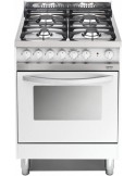 Lofra XB66GV Cucina Gas 4 Fornelli con forno elettrico,Natural gas da 60 cm Bianco