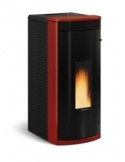EXTRAFLAME SIBILLA PLUS 1280750 Stufa Bordeaux