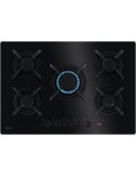 Aeg HKB75453NB Piano Cottura Gas 5 Fornelli 74 cm Nero