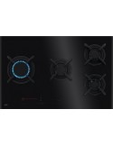 Aeg HVB8453IB Piano Cottura Gas 4 Fornelli 80 cm Nero