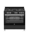 La Germania SE965ENE24 Cucina Gas 5 Fornello(i) 1 Elettrico da 898 mm Nero