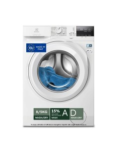 Electrolux EW7W285W Lavasciuga 5/8 kg 1400 Giri/min Classe D Grigio, Bianco
