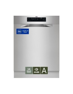 Aeg FUS7674APM Lavastoviglie A scomparsa parziale 14 coperti Classe A Acciaio inox