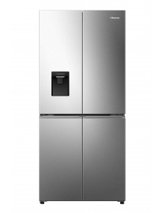 Hisense RQ5P470SMIE Frigorifero Side by Side 482 L No Frost Classe E Argento, Acciaio inossidabile