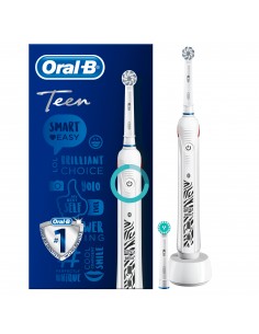 Oral-b POWERSMARTTEENWHI Spazzolino rotante-oscillante a Batteria Bianco