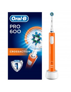 Oral-b PC600ARANCIOARAN Spazzolino elettrico sonico a Batteria Arancione, Bianco